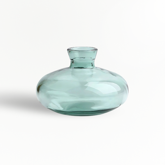 Vase en verre vert type 2