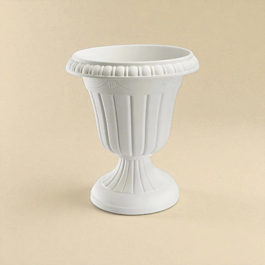 Vase extérieur classique blanc