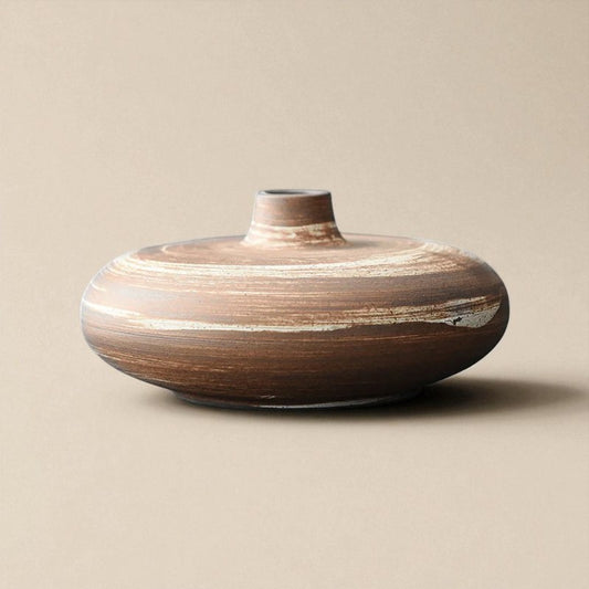 Vase japonais plat type 5