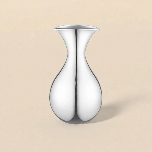 Vase métal bourse
