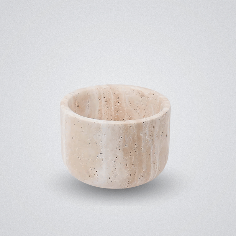 Vase marbre bol