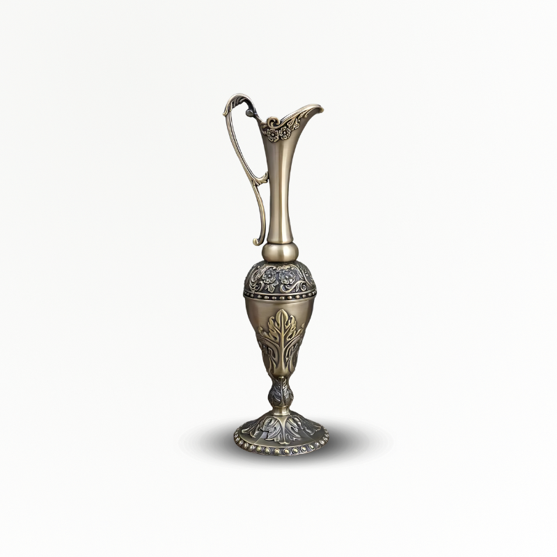 Vase métal classique bronze