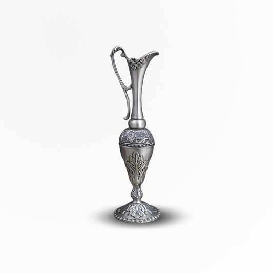 Vase métal classique métallisé