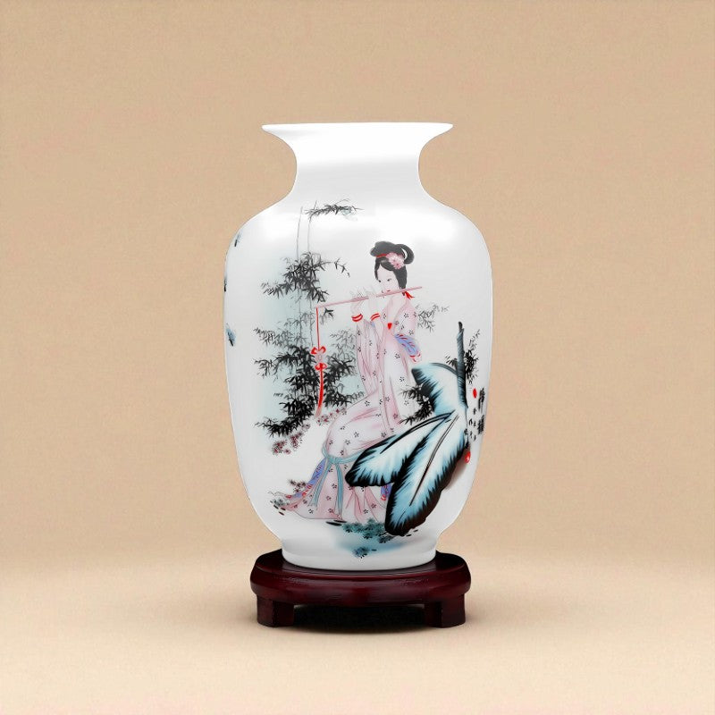 Vase porcelaine Blanc type I