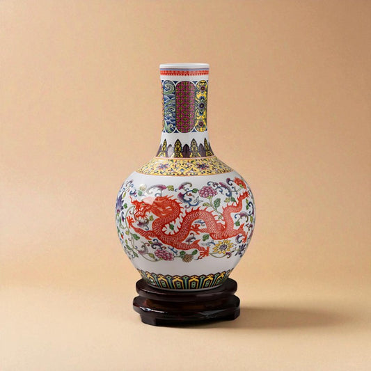 Vase porcelaine Phoenix type B