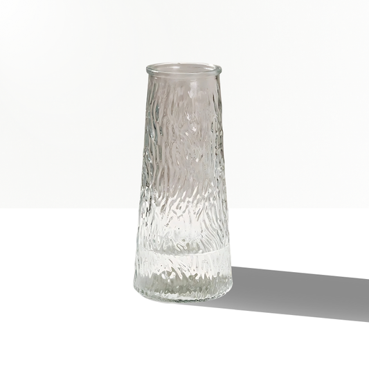 Vase transparent base large type 2