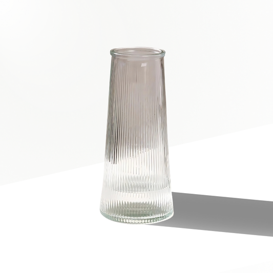 Vase transparent base large type 3