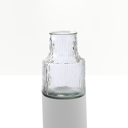 Vase transparent base large type 6