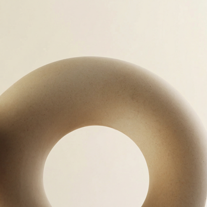 Vases en céramique design circulaire – Style minimaliste moderne